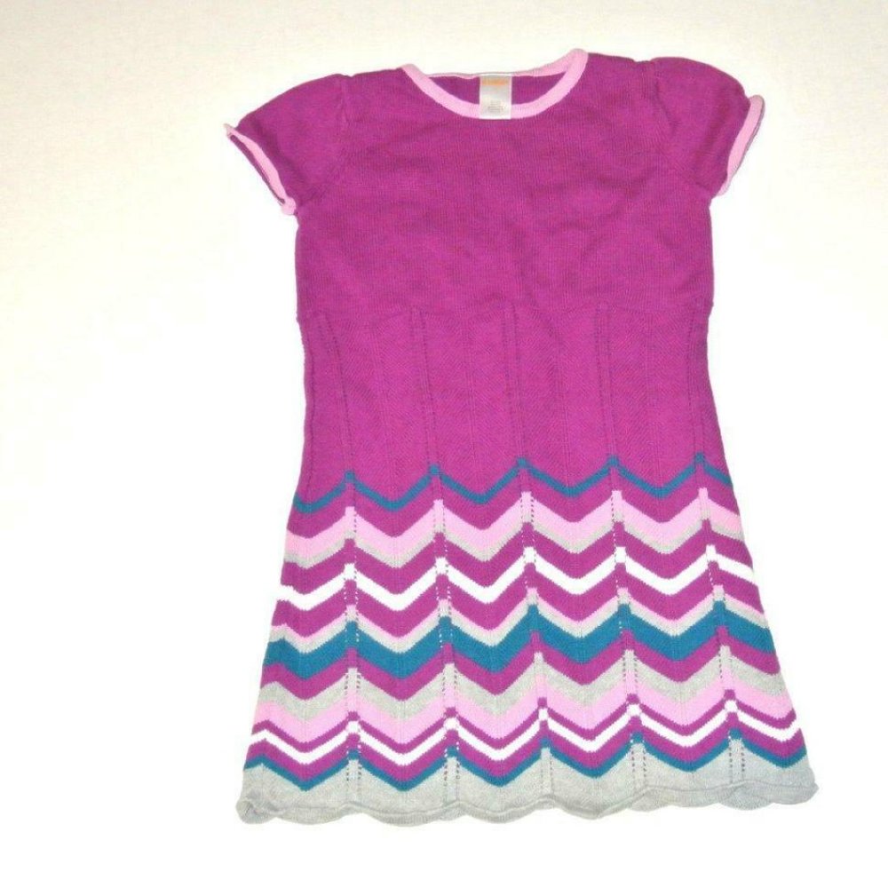 Gymboree Dress 6 Purple Sweater Dress girls